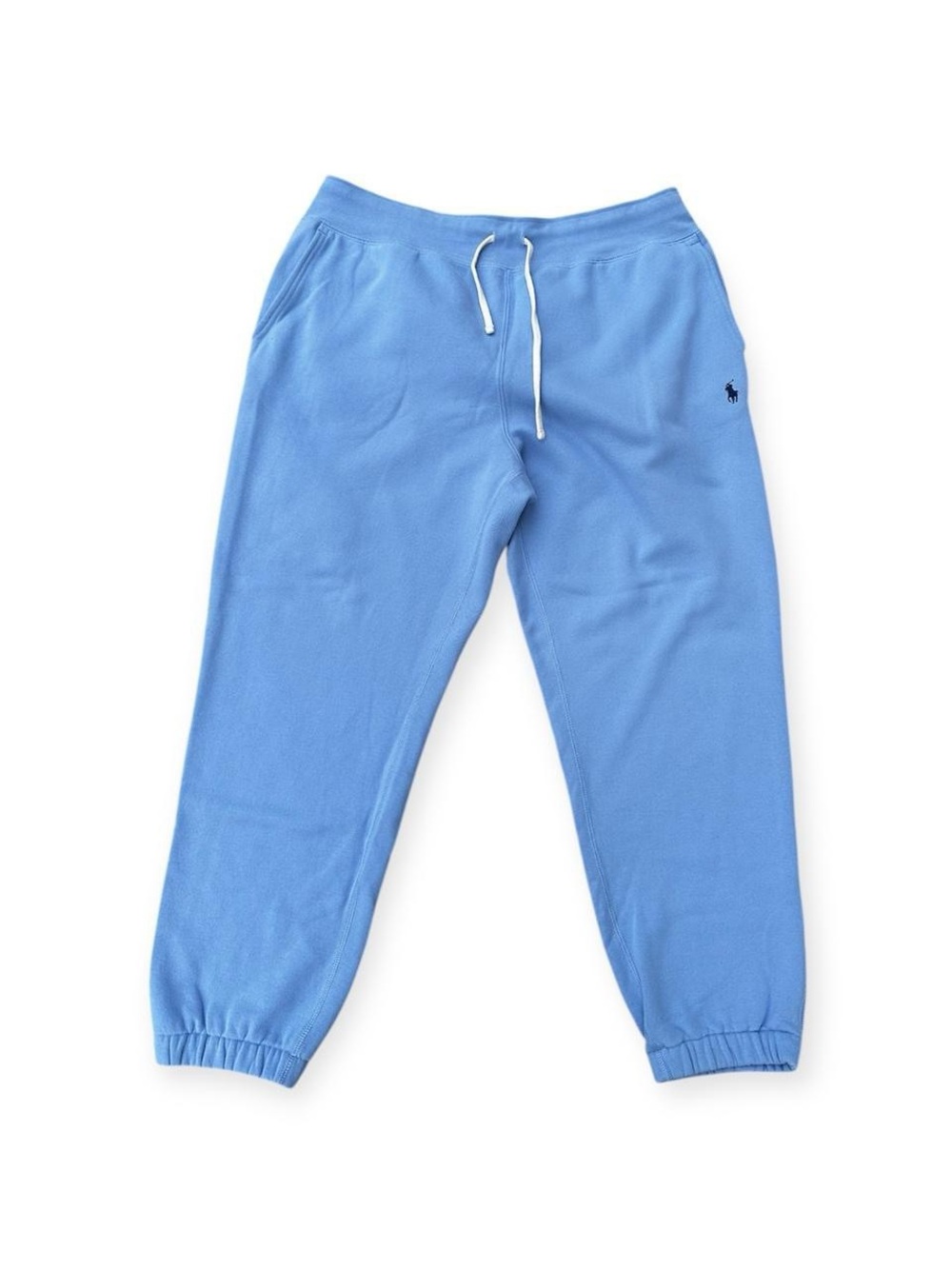 Polo Ralph Lauren Blue Cotton Blend Classic Fit Sweatpants